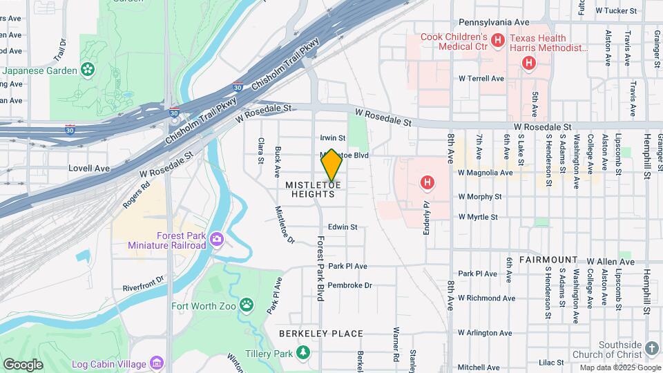 2222 Harrison Ave Map and Location Details