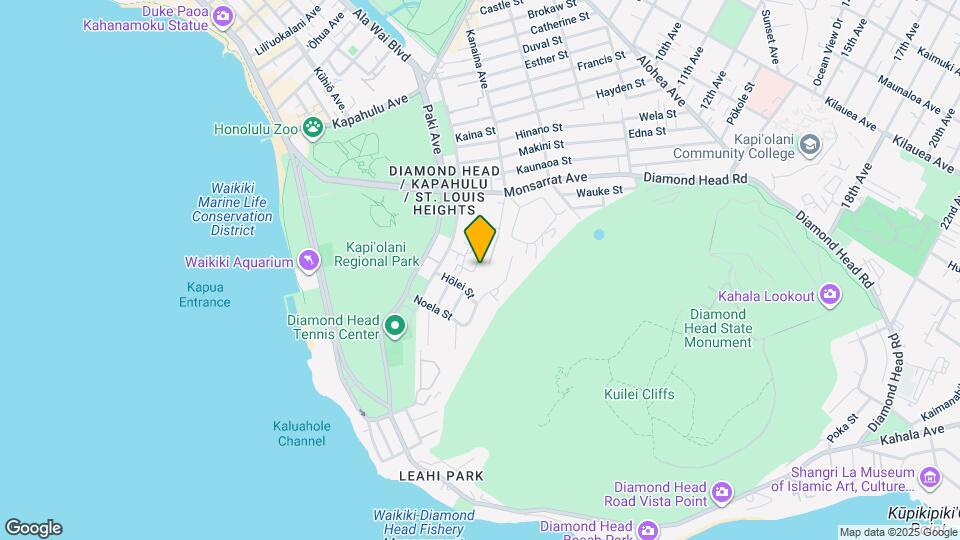 3071 Pualei Cir Map and Location Details