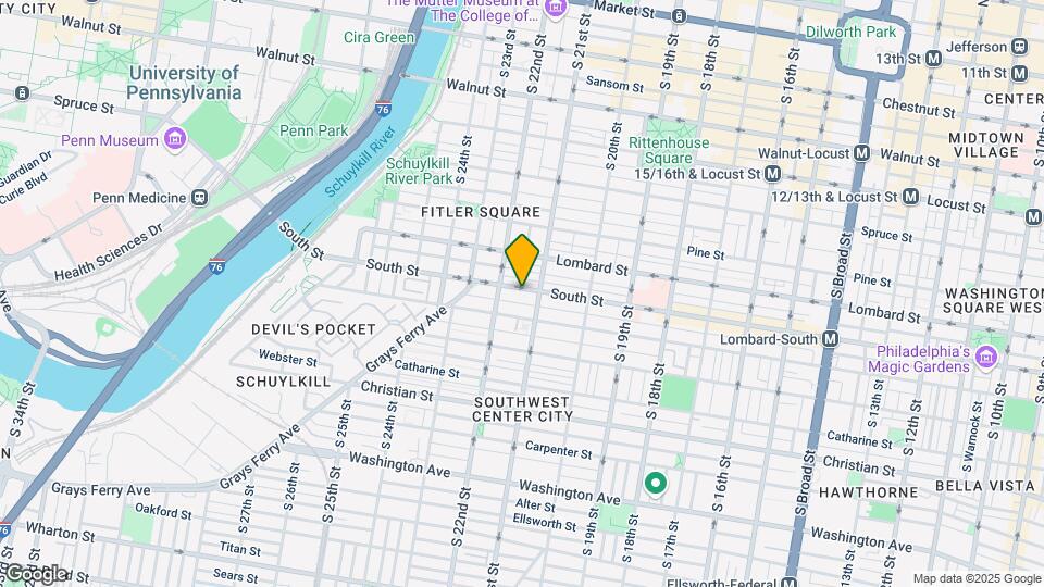 2120 South St Map and Location Details