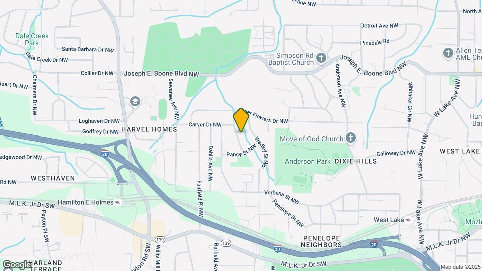 187 Joe Louis Dr NW Map and Location Details