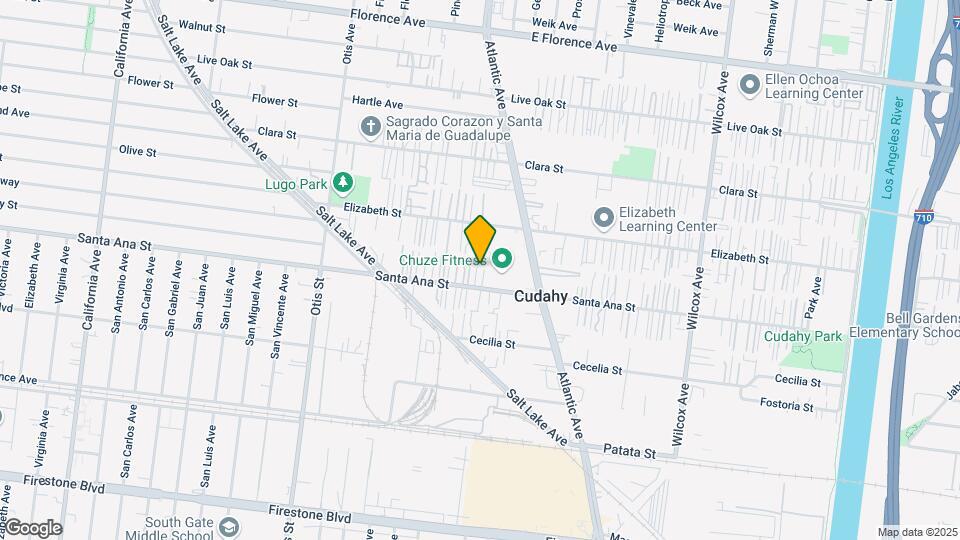 4523 Santa Ana St Map and Location Details
