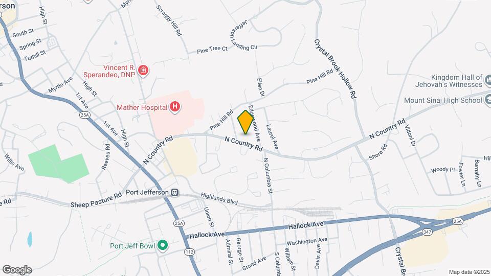 149 N Country Rd Map and Location Details