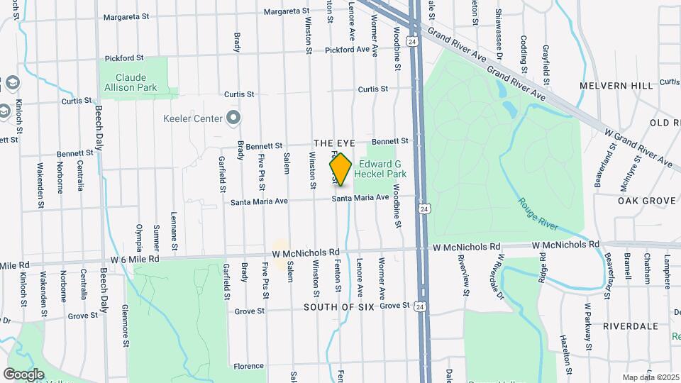 17310 Fenton St Mapa y Detalles de la Ubicación