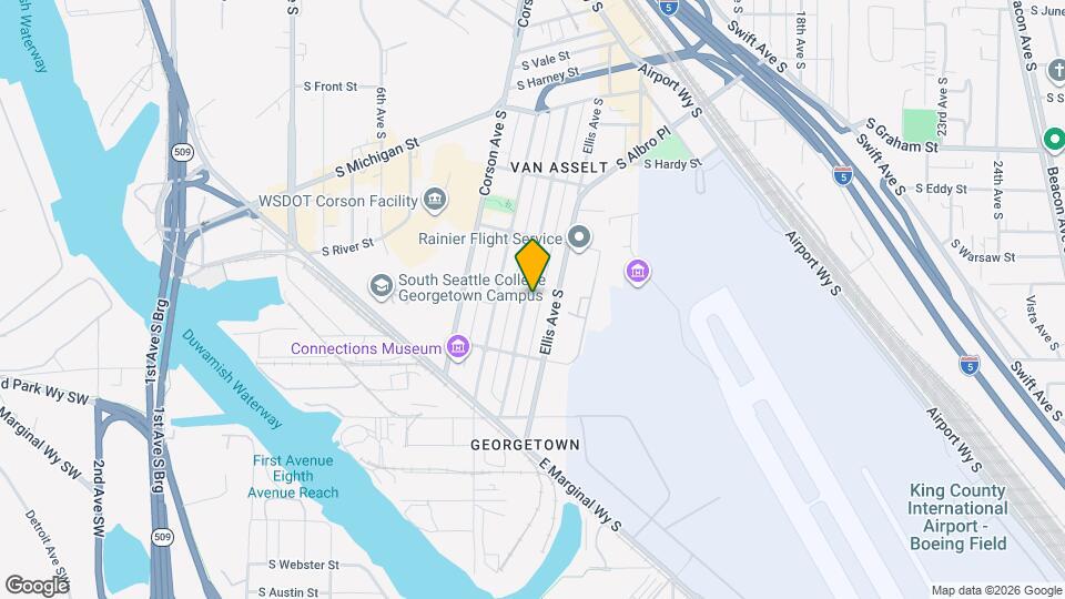 6654 Flora Ave S, Unit 2 Map and Location Details