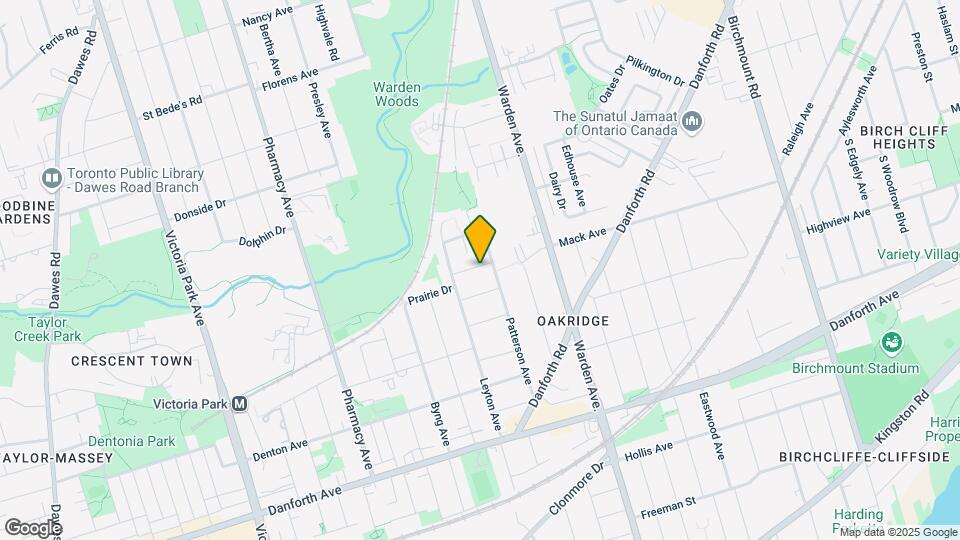 121 Prairie Dr Map and Location Details