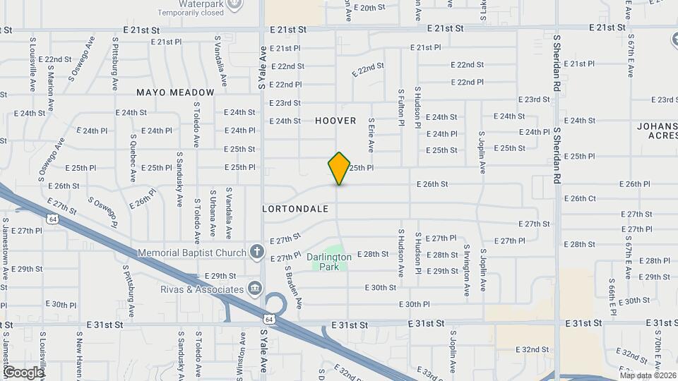 5306 E 26th St Map and Location Details