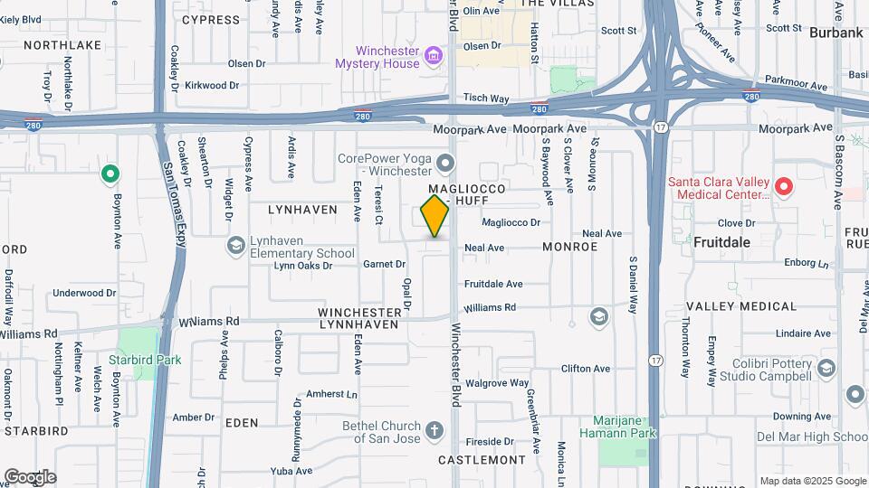 3140 Neal Ave Map and Location Details