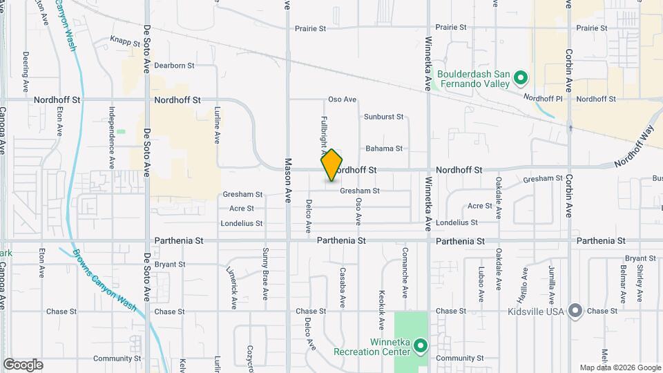 20345 Gresham St Map and Location Details