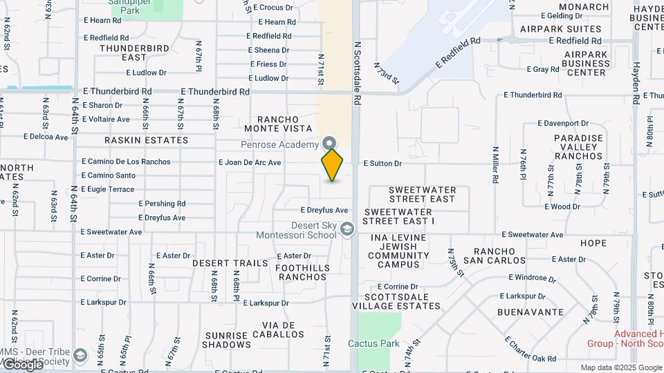 13220 N Scottsdale Rd, Unit A2 Map and Location Details
