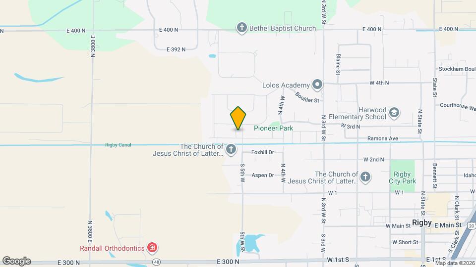 606 Caribou St Map and Location Details