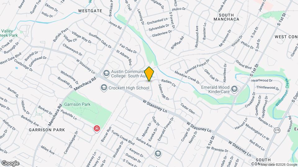 1308 Radam Cir Map and Location Details