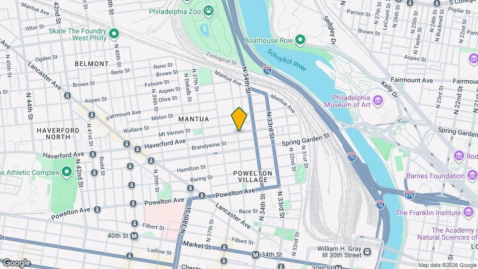 537 N 35th St Map and Location Details