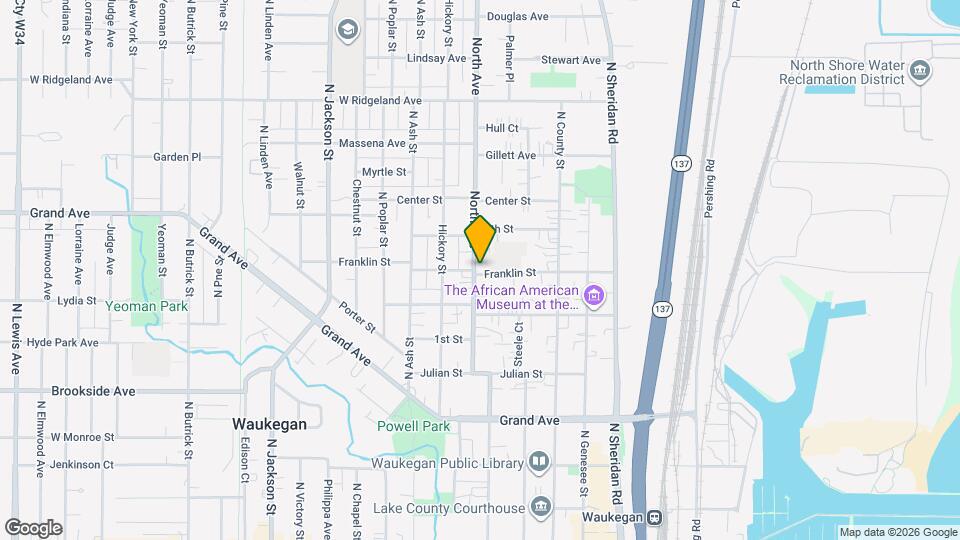 440 Franklin St Map and Location Details