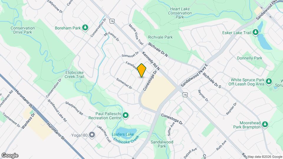 35 Fanshawe Dr Map and Location Details