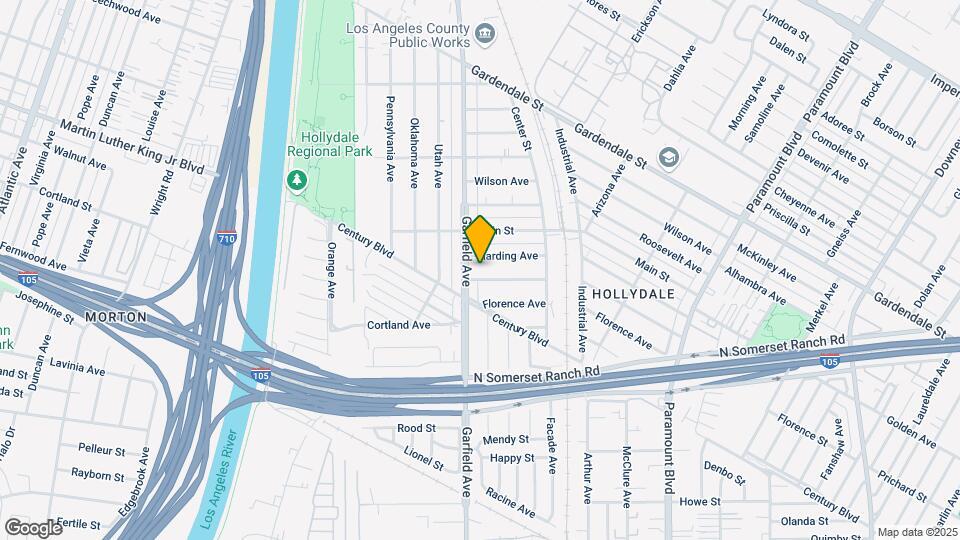 Hollydale Plaza Apartments Map and Location Details