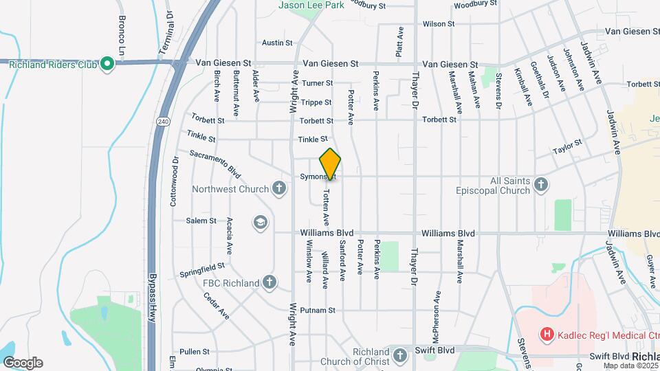 1324 Totten Ave Map and Location Details