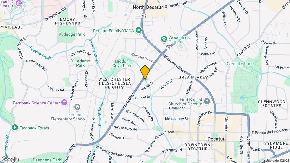 717 Scott Blvd, Unit 717 Scott Blvd Unit #A Map and Location Details