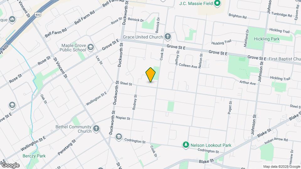 48 Steel St Map and Location Details