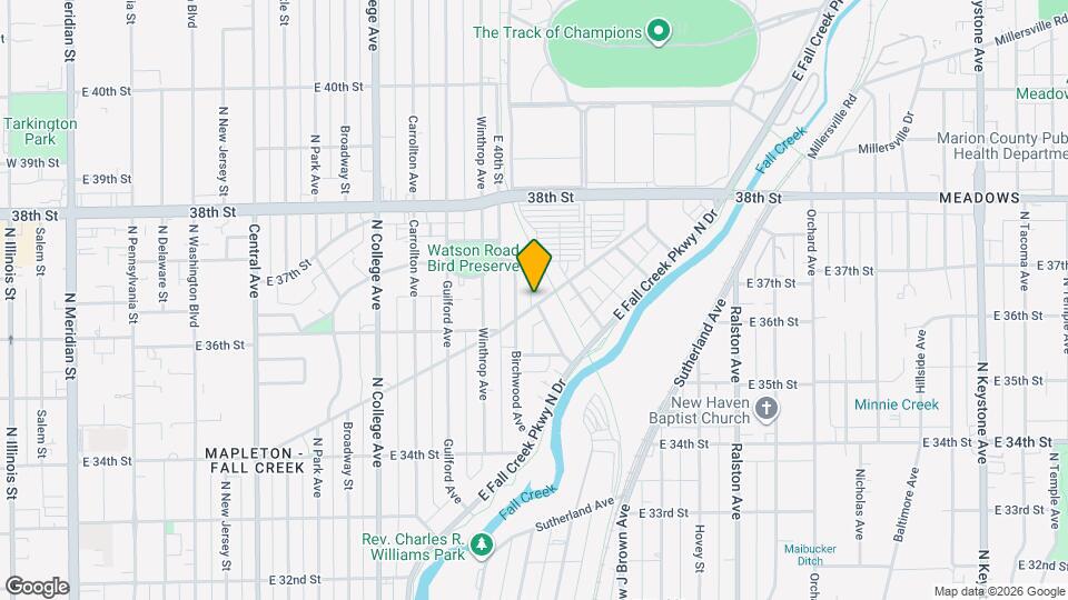 1136-1138 Fairfield Ave Map and Location Details