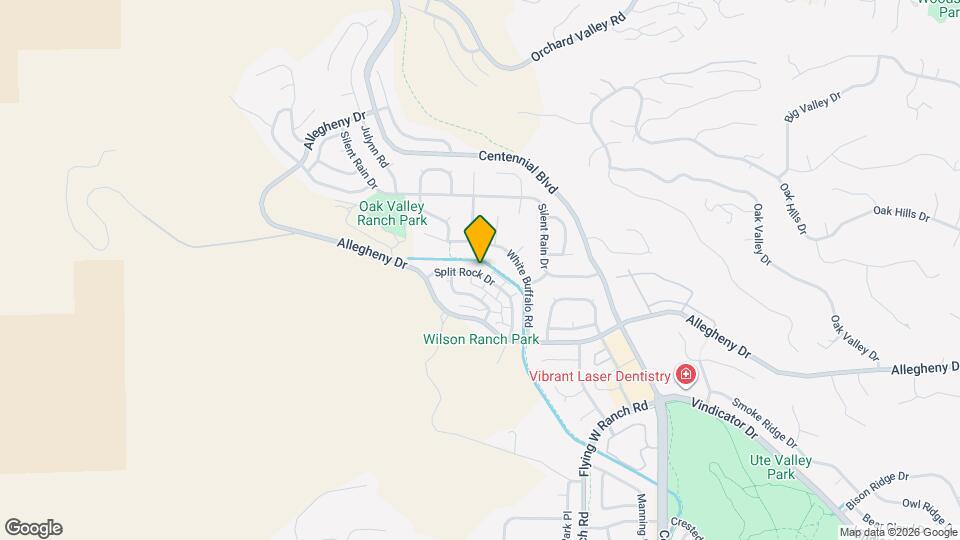 2337 Split Rock Dr Mapa y Detalles de la Ubicación