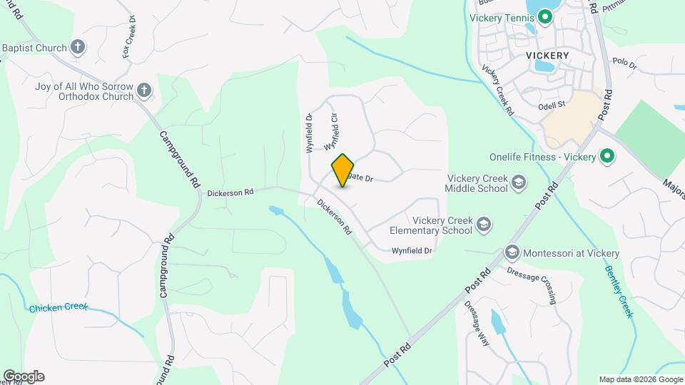 7035 Wynfield Dr Mapa y Detalles de la Ubicación