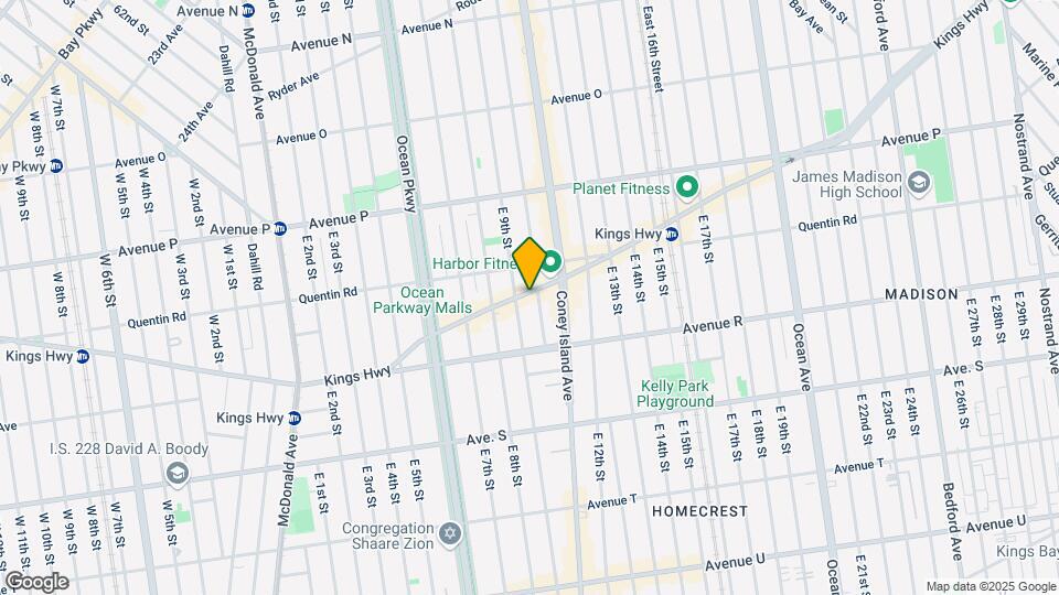 916 Kings Hwy, Unit 1 Bed Map and Location Details
