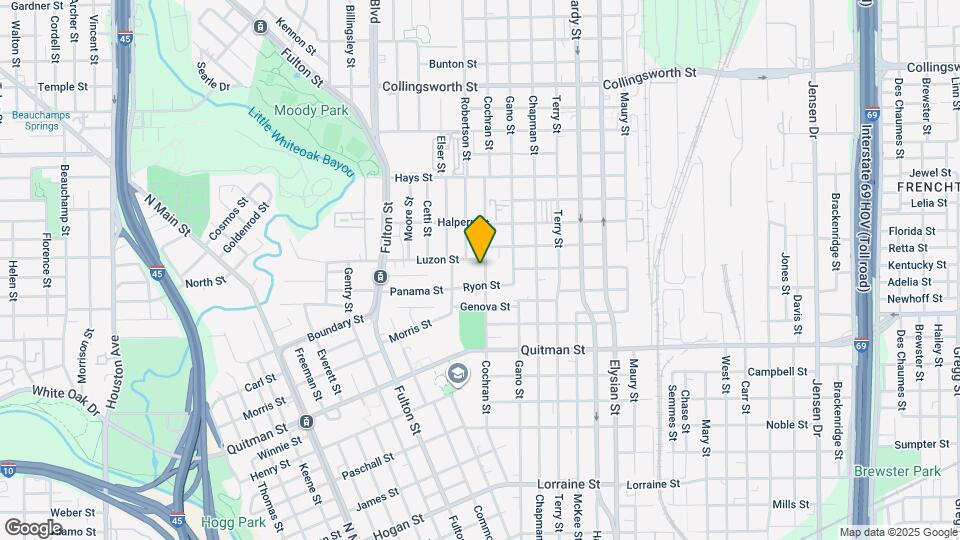 2713 Cochran St Map and Location Details