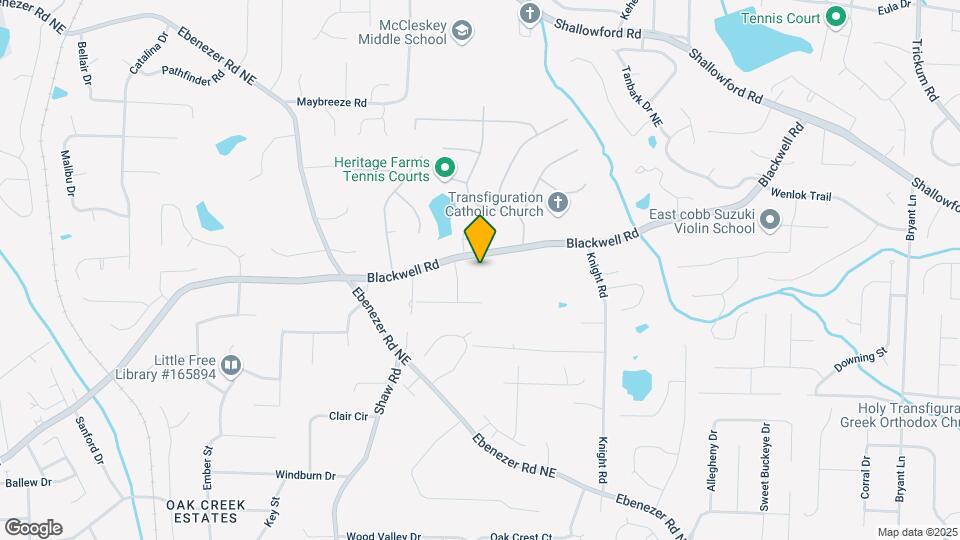 1622 Blackwell Rd Map and Location Details