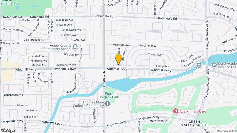 2521 Stanwood Ave Map and Location Details