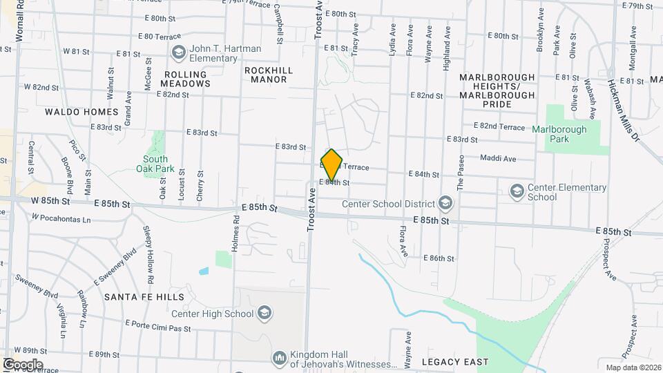 1119 E 84th St Map and Location Details