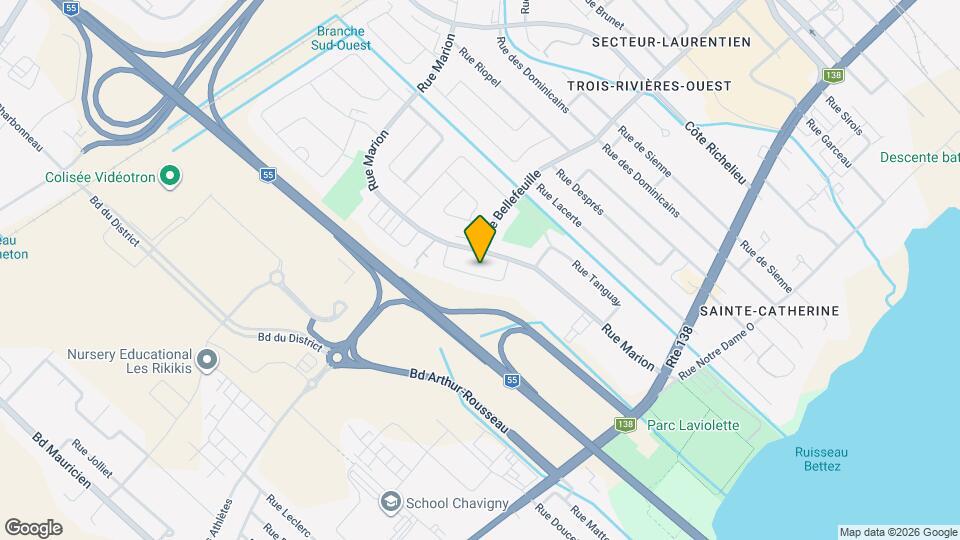 6450-6456 Daviau Rue Map and Location Details