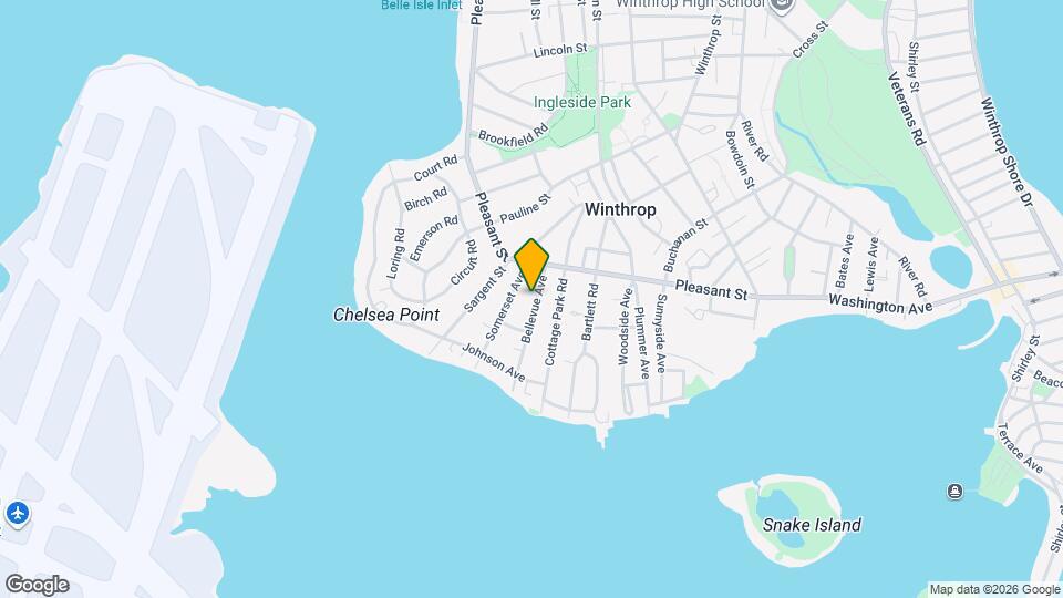 37 Bellevue Ave, Unit Sunny spacious apt Mapa y Detalles de la Ubicación