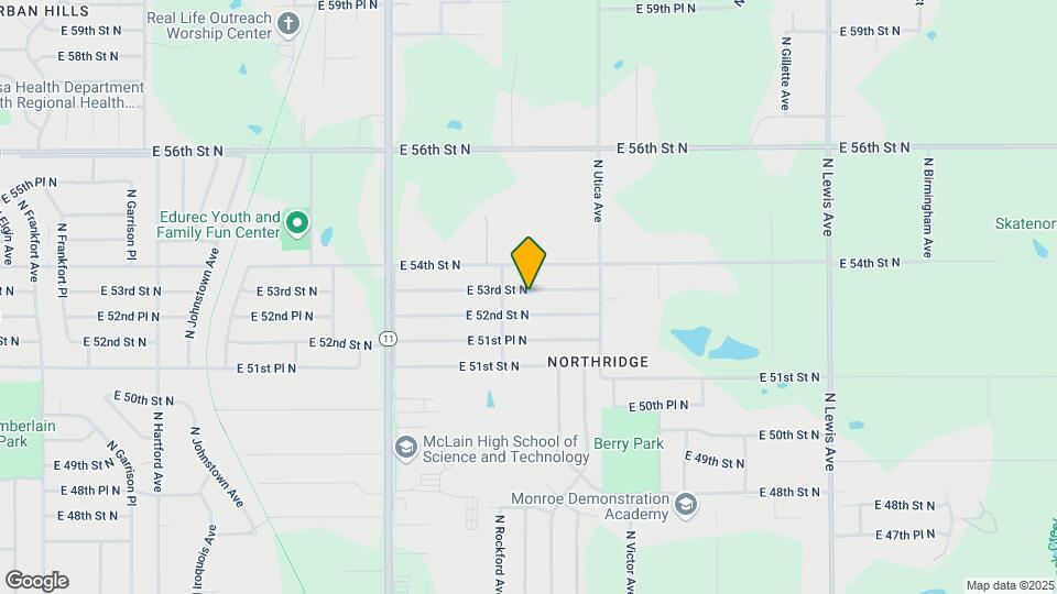 1524 E 53rd St N Map and Location Details