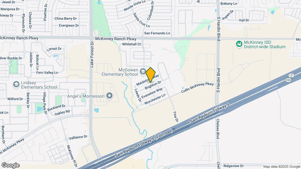 4616 Brighton Dr Map and Location Details