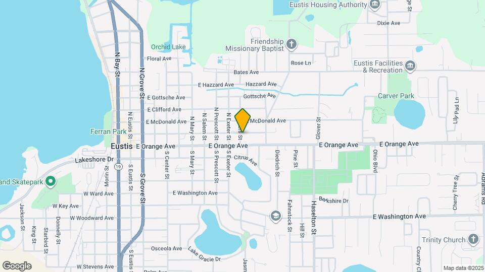 1000 E Magnolia Ave Map and Location Details