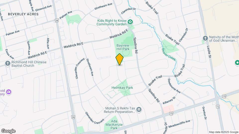 45 Glenayr Rd Map and Location Details