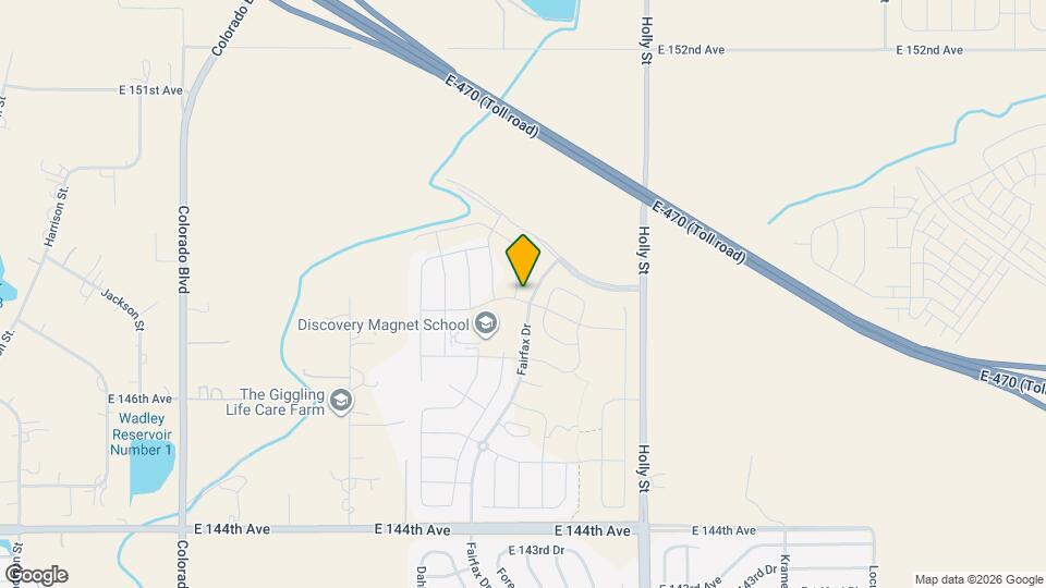 14802 Fairfax St Map and Location Details