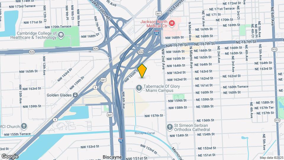 496 NW 165th St, Unit D216 Map and Location Details