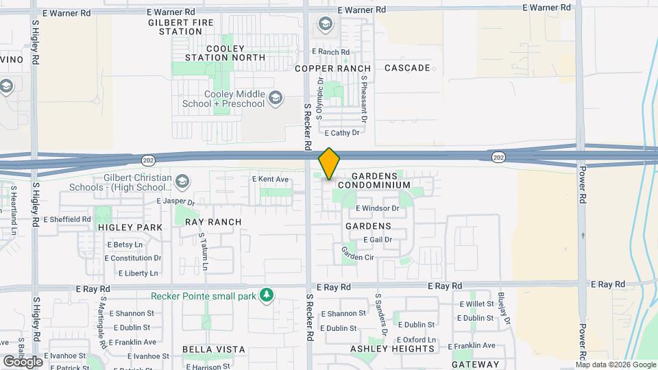 1313 S Sabino Dr Map and Location Details
