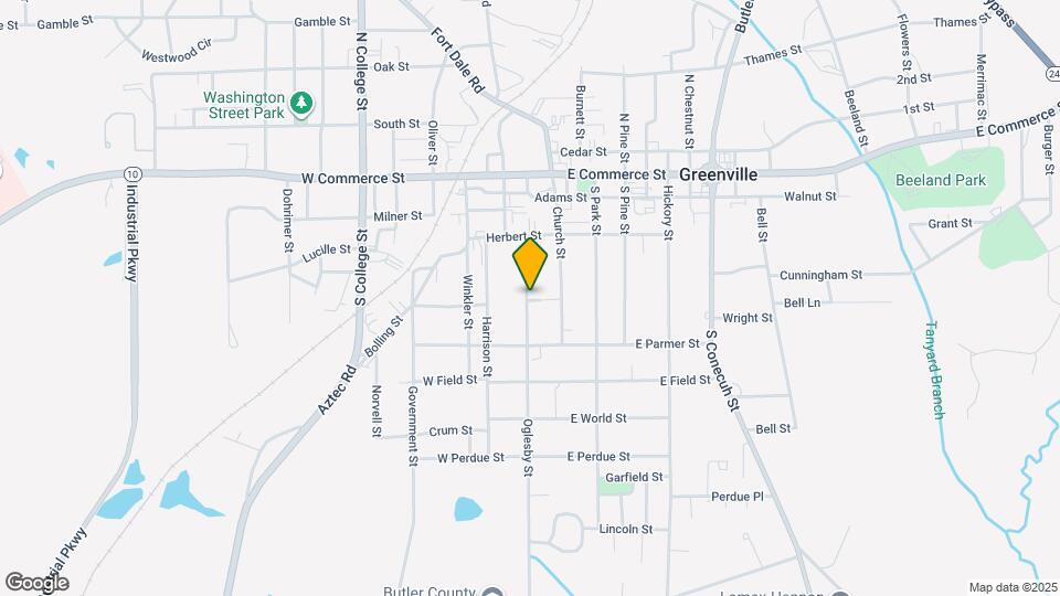 329 Oglesby St Map and Location Details