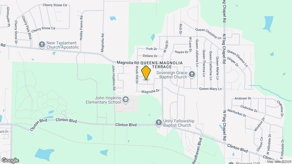 317 Glen Rose Dr Map and Location Details