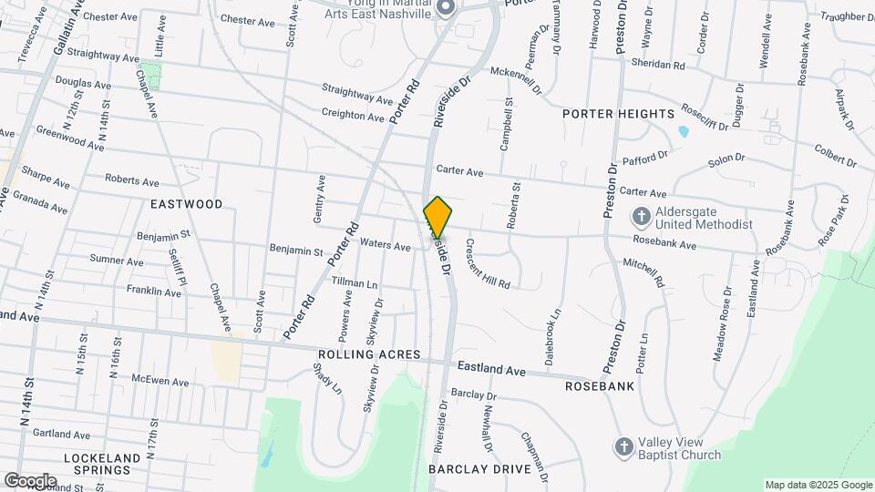 942 Riverside Dr Map and Location Details