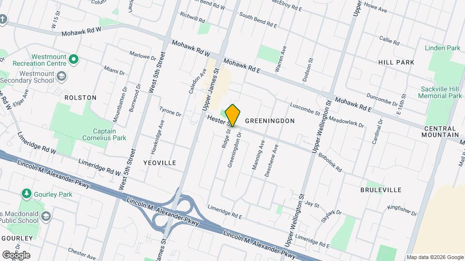 93 Ridge St Map and Location Details