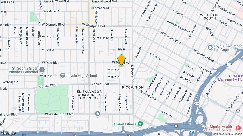 1324 Magnolia Ave Mapa y Detalles de la Ubicación