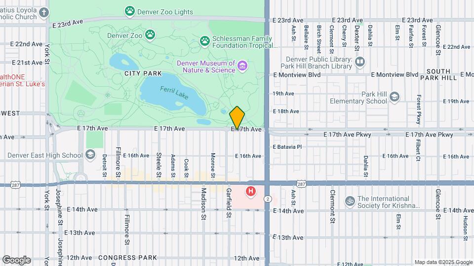 1681 Jackson St Map and Location Details