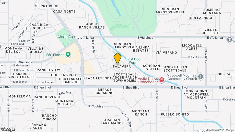 11680 E Sahuaro Dr Map and Location Details