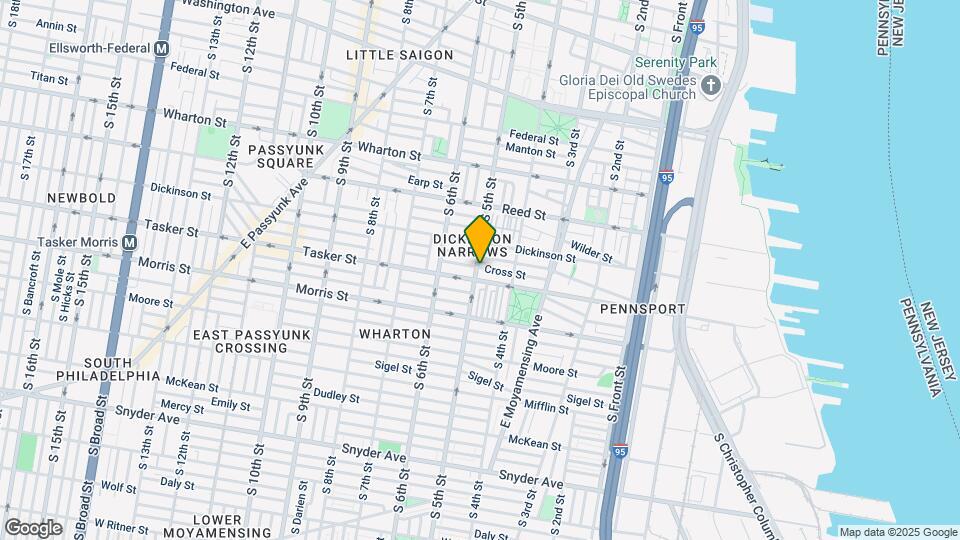 1529 S 5th St Map and Location Details