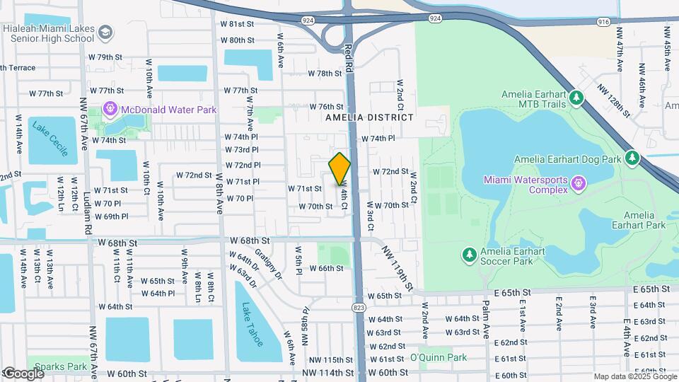 7082 W 4th Ct, Unit A1 Mapa y Detalles de la Ubicación