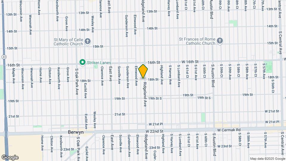 6401-6407 18th St Map and Location Details
