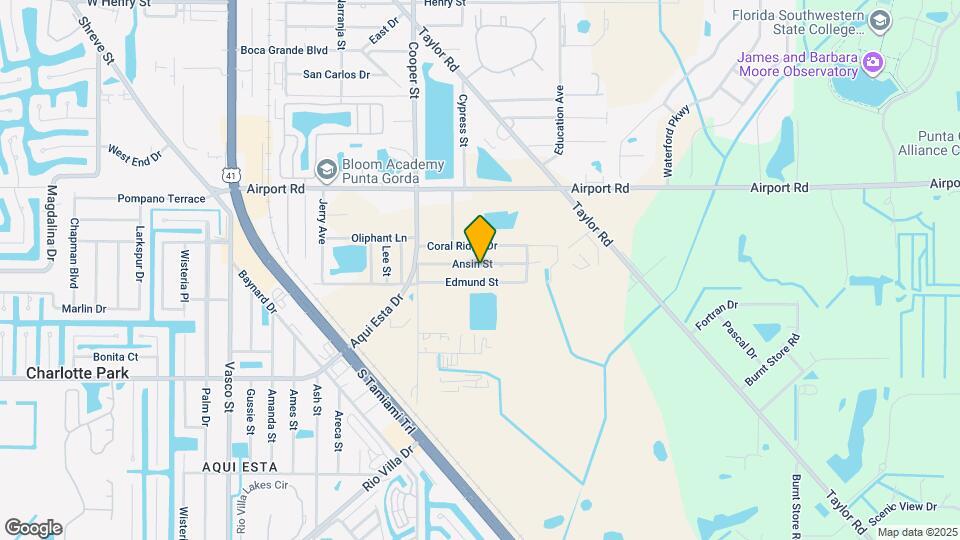 1119 Ansin St Map and Location Details